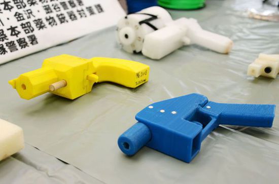 When the 3D print guns flood your security who will be responsible?