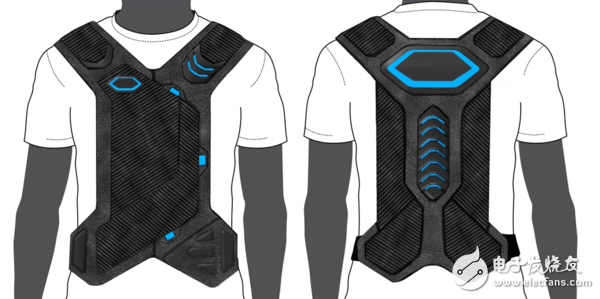 VR set of somatosensory devices has opened crowdfunding: VR vests and body guns