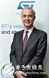 Executive Vice President of STMicroelectronics and Francois Guibert, President of Greater China and South Asia