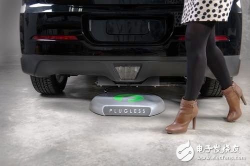 Evatran's Plugless wireless charging system for vehicles