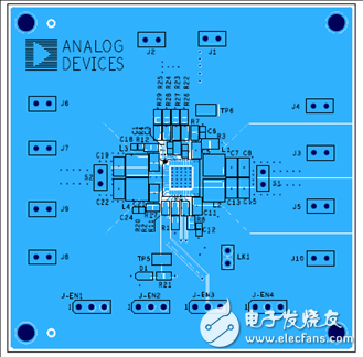 [Original] ADI ADP5014 Quad High Performance Low Noise Buck Regulator Solution