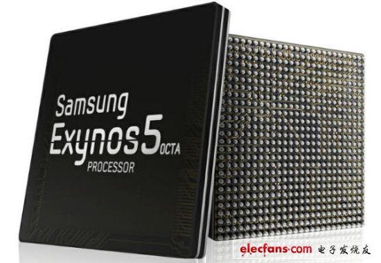 Samsung announced the official renderings of the eight-core Exynos 5 Octa processor