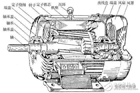 The working principle and structure of asynchronous motor