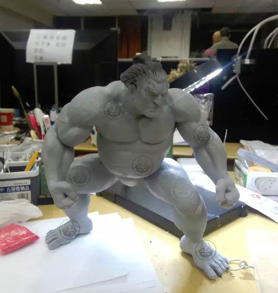 The memory that childhood can't erase 3D printing "Street Fighter" role