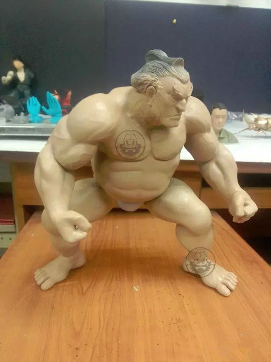The memory that childhood can't erase 3D printing "Street Fighter" role