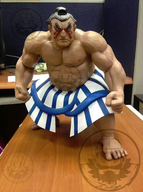 The memory that childhood can't erase 3D printing "Street Fighter" role