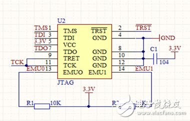 Figure 3 JTAG circuit design