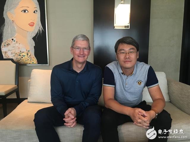 Cook visits China in advance and praises the iOS 10 user experience is unique