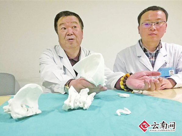 3D printing for orthopedic surgery "Private Custom": Human body parts print on demand Private custom skeleton model