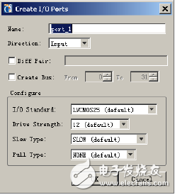 Establish an I/O port