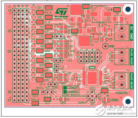 Automotive Application L9960 Integrated H-Bridge Solution Detailed