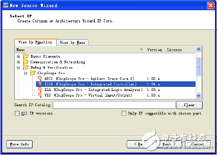 [New Source Wizard] IP core interface