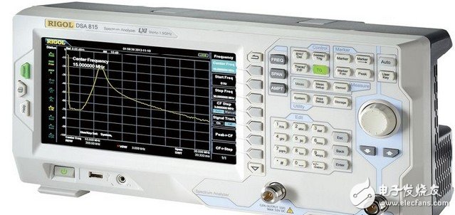 Figure 1: DSA815-TG spectrum analyzer for RIGOL