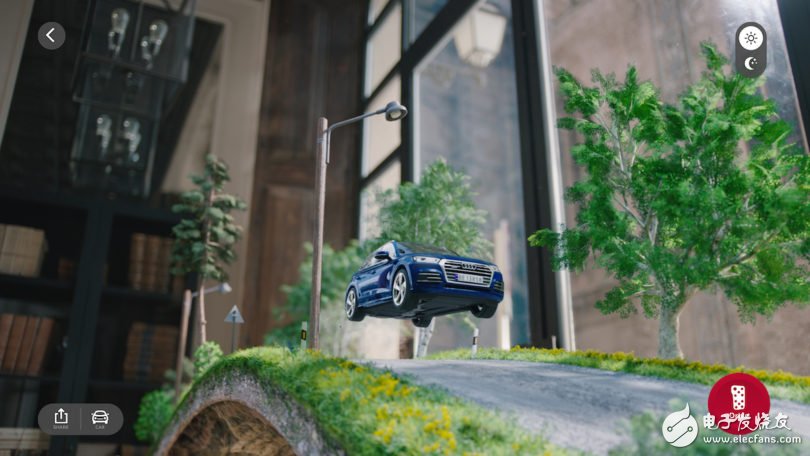 Interactive experience new gameplay, Audi AR App brings ads to your living room