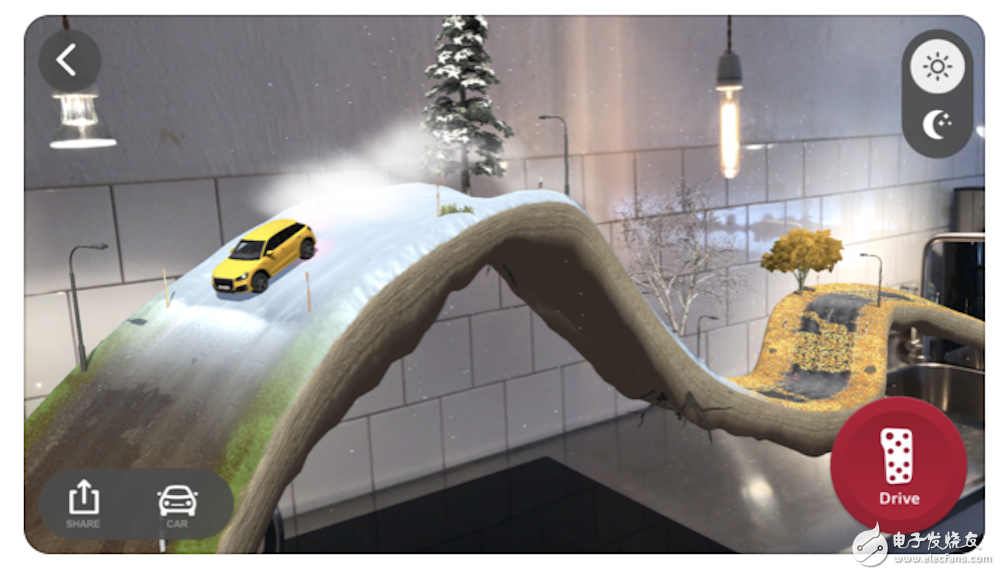 Interactive experience new gameplay, Audi AR App brings ads to your living room