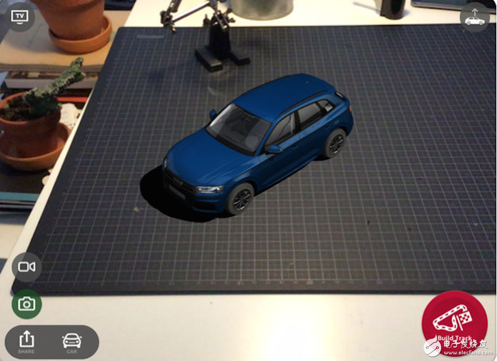 Interactive experience new gameplay, Audi AR App brings ads to your living room