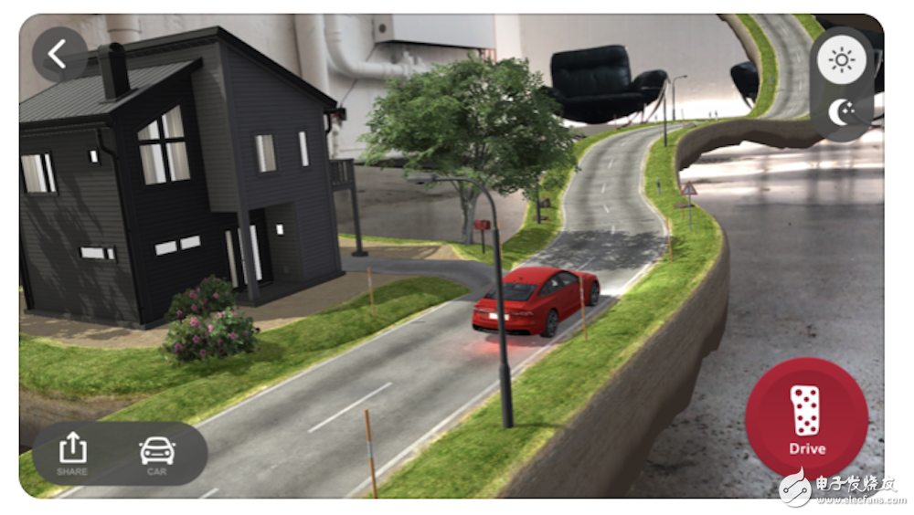 Interactive experience new gameplay, Audi AR App brings ads to your living room