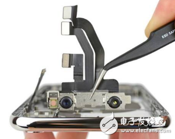 iPhone X dismantling, revealing the secret of "Qi Liuhai" and dual battery