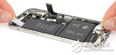 iPhone X dismantling, revealing the secret of "Qi Liuhai" and dual battery