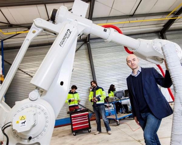 Future Garden Concrete 3D Printing Pavilion is the first in Europe