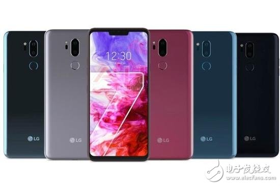 A picture to understand the official rendering of LG G7 bangs exposure