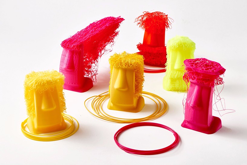 I have intensive phobia 3D print full head hair plastic head