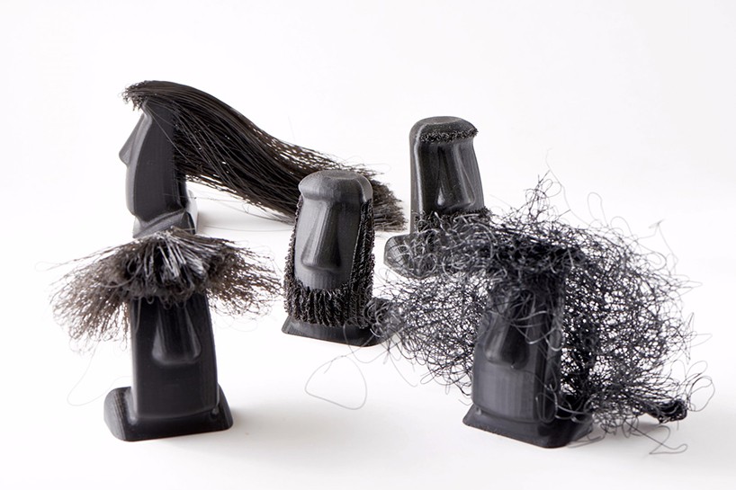 I have intensive phobia 3D print full head hair plastic head