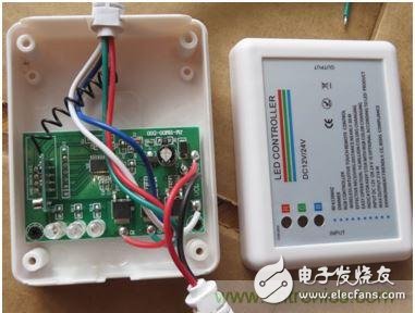 LED touch controller and power supply unit dismantling