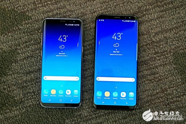 Sensory, Samsung S8 and S8 Plus screens are very high