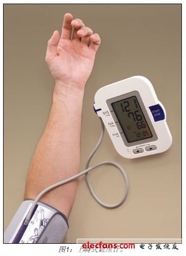 Upper arm sphygmomanometer