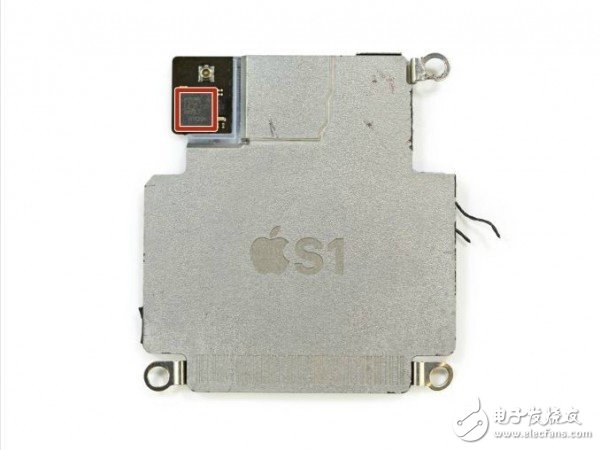 Amazing: Apple Watch watch chip S1: 26 Ã— 28 has 30 independent components