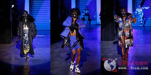 Chinese designer Zhang Chi 2017 autumn and winter new detonation of New York City