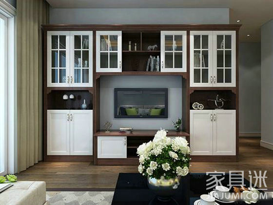 TV cabinet opening