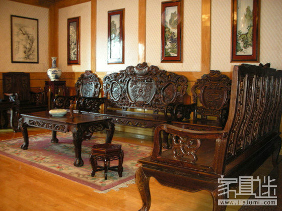 Black rosewood furniture