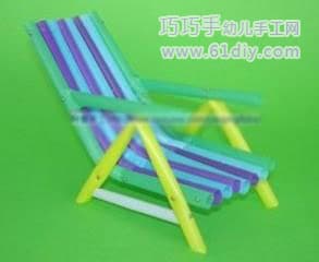 Straw handmade - beach chair