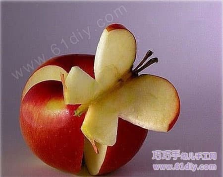 Apple made butterfly
