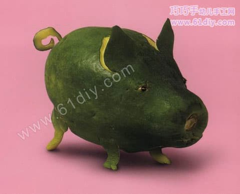 Vegetable Handmade - Pumpkin Piglet