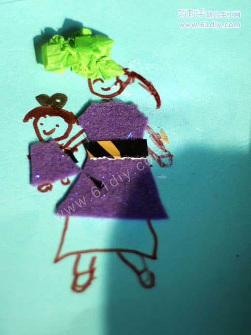 Thanksgiving card made by children