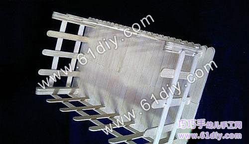 Ice popsicle storage basket