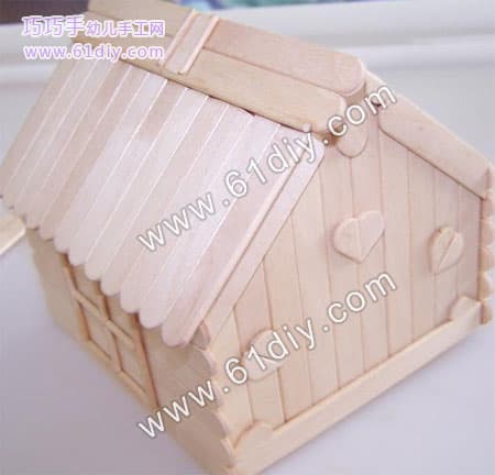 Ice cream bar handmade small house