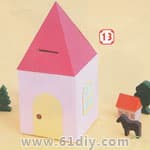 Cabin Piggy Bank (Piggy Bank Handmade Tutorial)