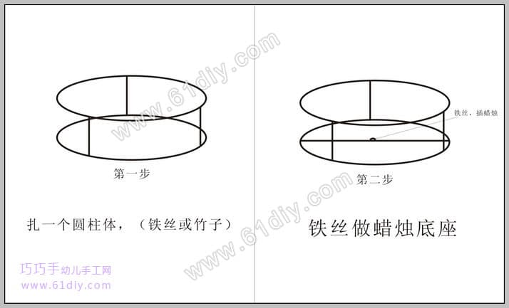 Lotus lamp handmade method