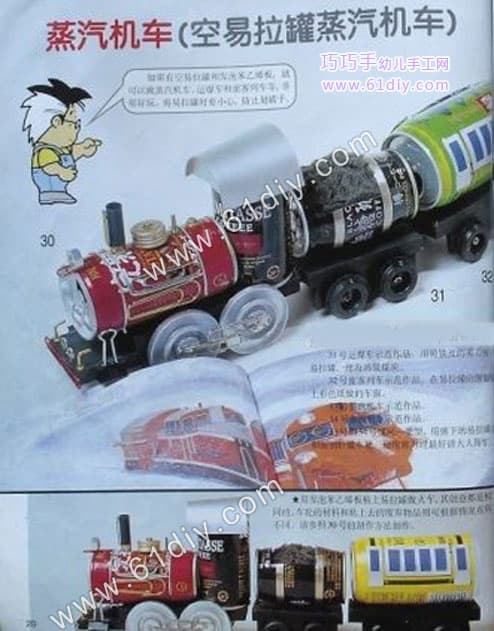 Cans steam locomotive (train) manual