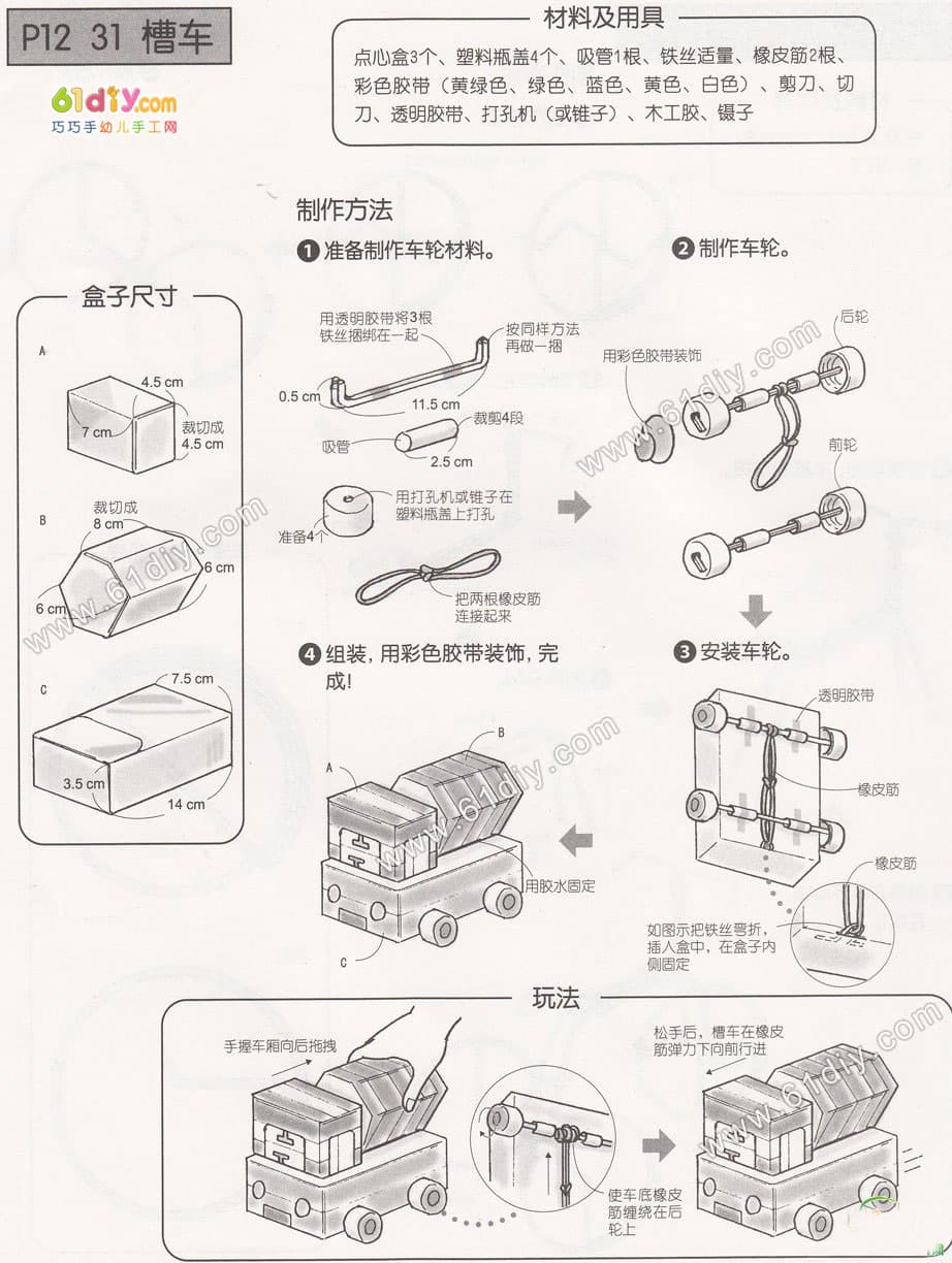 Tank truck handmade (vehicle manual)