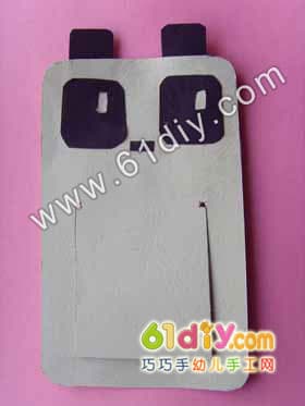 Panda bookmark handmade