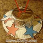 Tray handmade - beautiful star cap