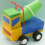 Carton car handmade