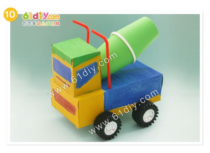 Carton car handmade