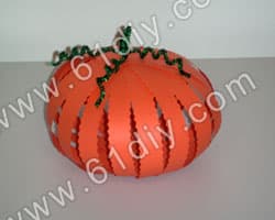 Autumn Handmade - Paper Pumpkin Making Tutorial