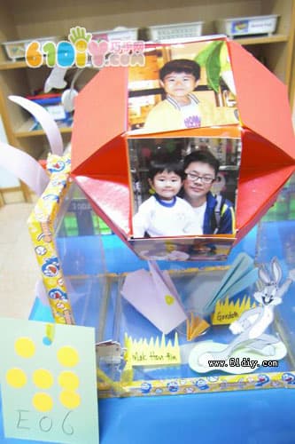 Children's Mid-Autumn Festival handmade work